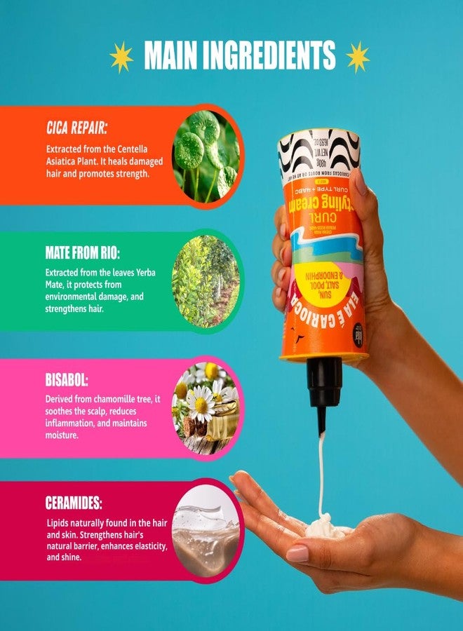 Lola From Rio - Ela E Carioca 4ABC Curl-Defining Cream, Boost Hydration, Minimize Frizz, Provide Soft, Flexible Control for 4ABC Curl Type, 17.64 Fl Oz - Image 5